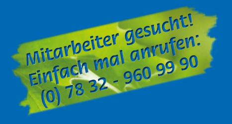 Mitarbeiter gesucht!